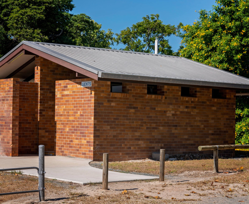 Council building asbestos removal - public toilet