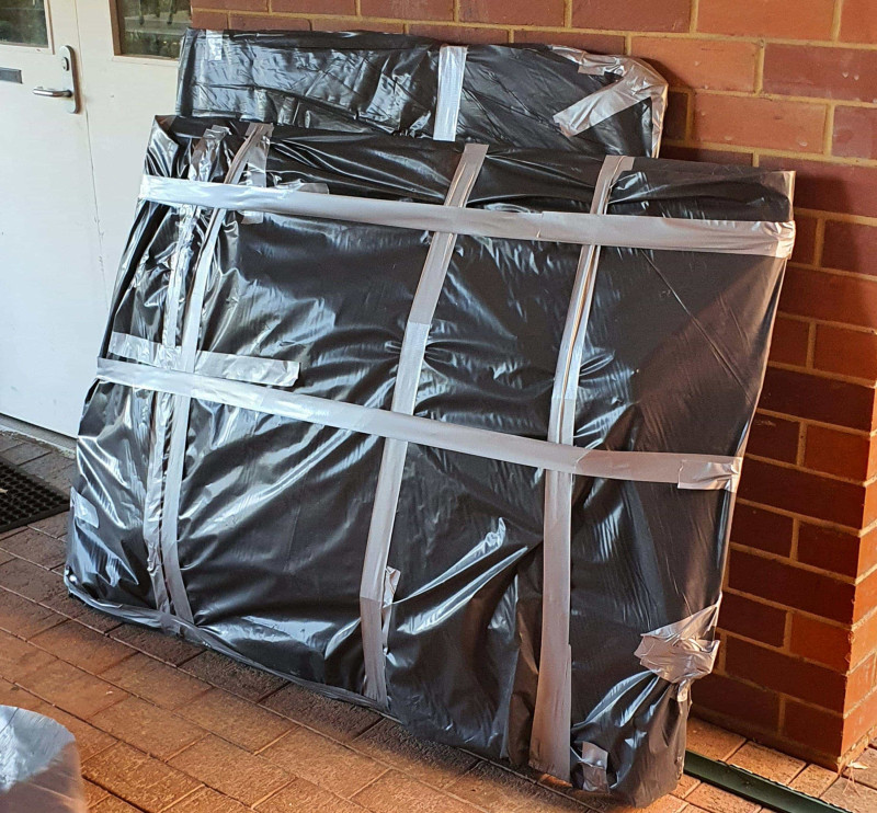 Image of Rapid Asbestos safely disposing of asbestos. removal of asbestos & asbestos disposal