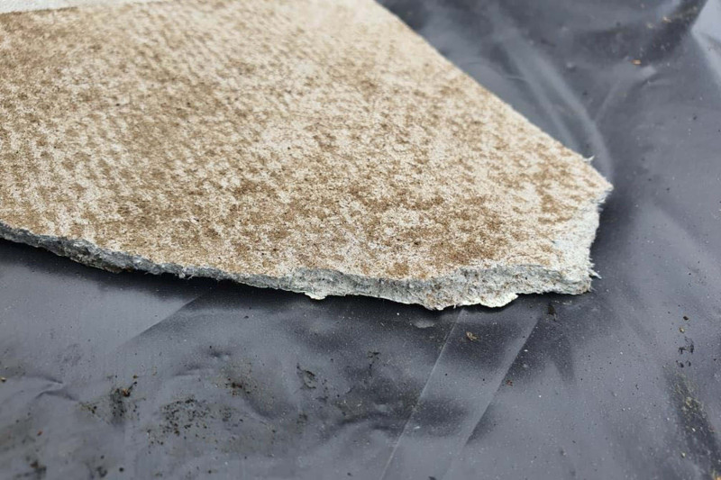 Image of Asbestos low density boards. asbestos cladding, asbestos cement