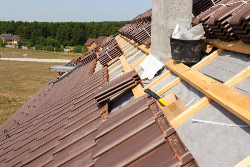 asbestos roof tile safely replaced and disposed of