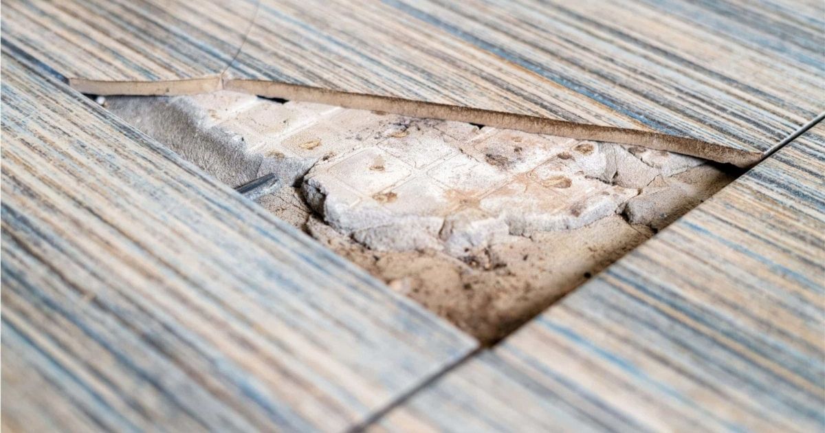 Asbestos Containing Materials: 6 Surprising Products You May Not Know Contain Asbestos 4 asbestos floor tiles and the adhesive used to seal these