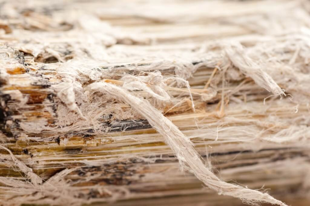 How to Manage Asbestos in the Workplace 1 Asbestos chrysotile fibers in insulation materials.
