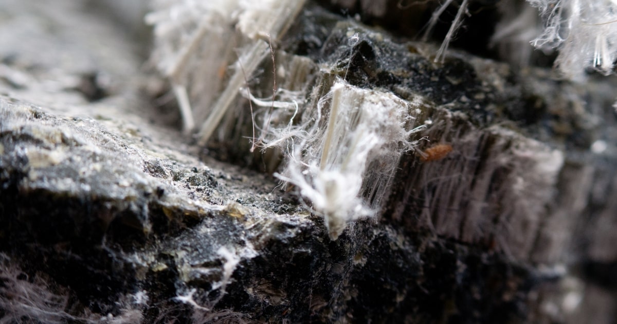 What Is Asbestos? How It Forms and Why It Was Used 2 Asbestos chrysotile fibres, close up. asbestos board; asbestos insulation