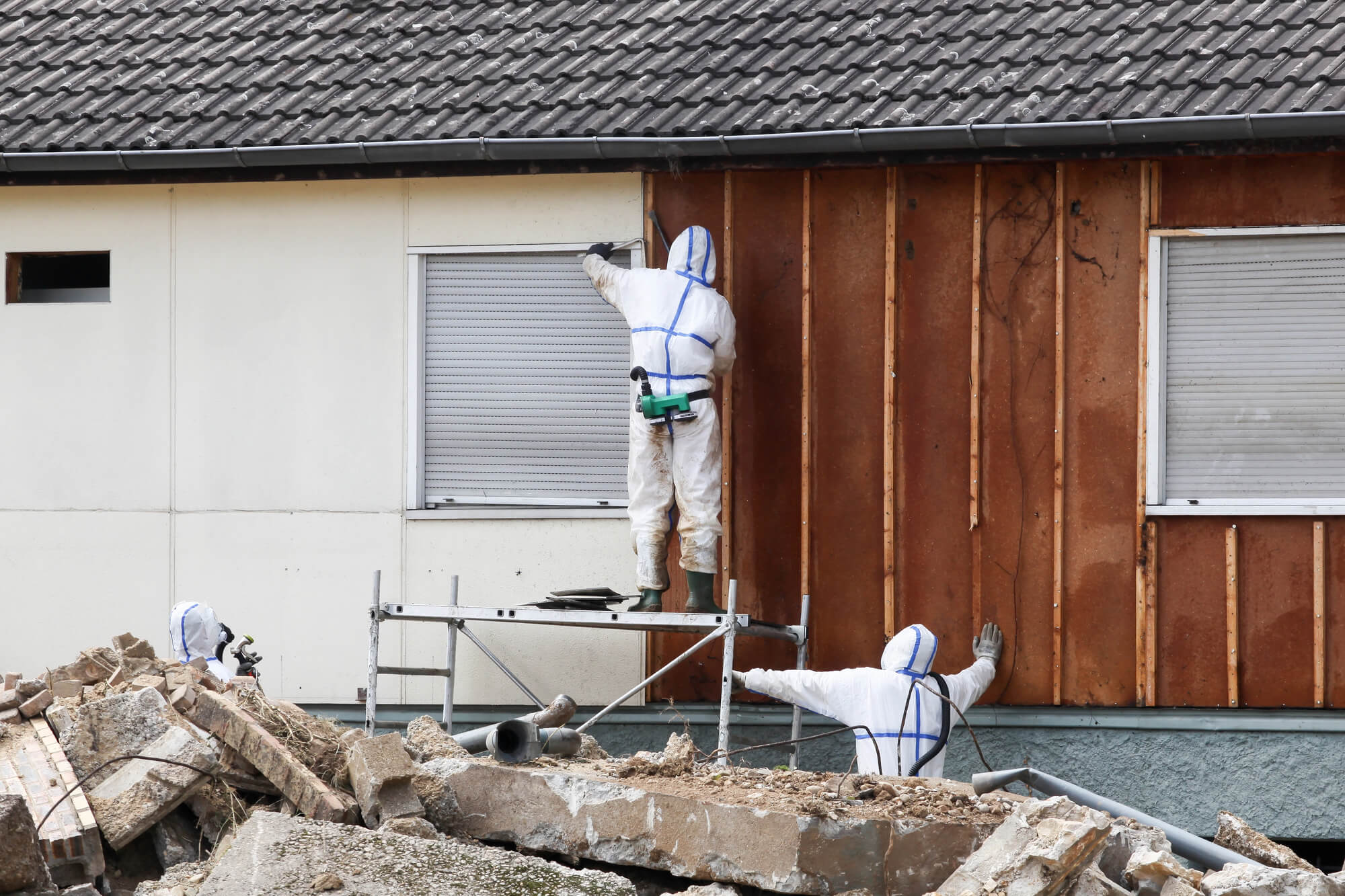 asbestos in home walls - asbestos removal for builders, asbestos removal for renovation companies