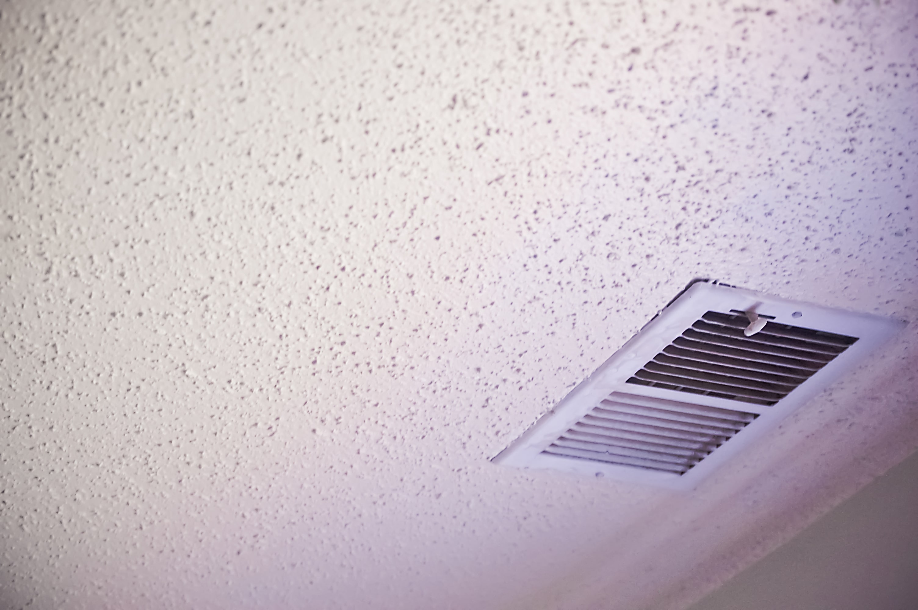 Everything You Need to Know About Popcorn Ceiling Removal 2 Popcorn ceiling with vent. asbestos popcorn ceiling