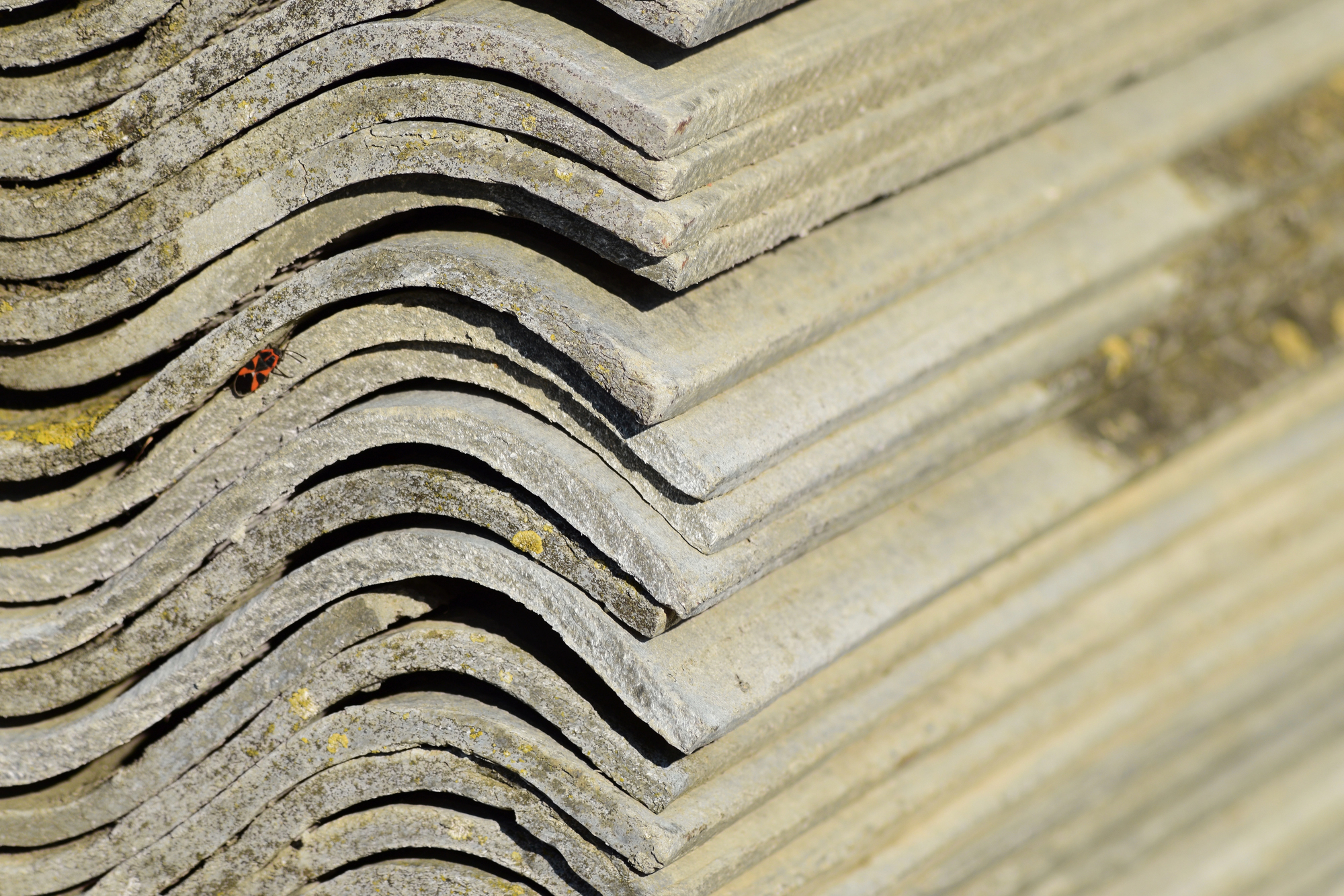 How to Manage Asbestos in the Workplace 3 Roofing materials containing asbestos.