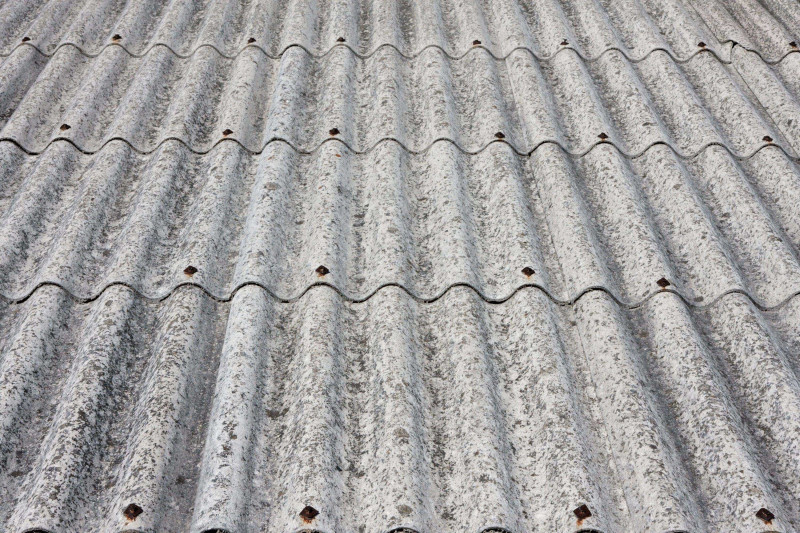 An image of a commercial asbestos roof